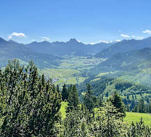 Wandern Zöblen