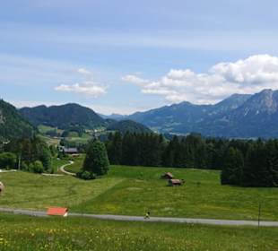 Toller Blick von einer Alpe 