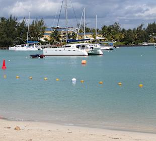 Strand in Grand Baie