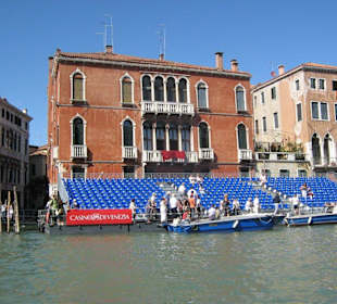 Gradinate per assistere alla Regata