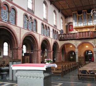 Blick aus dem Chorraum