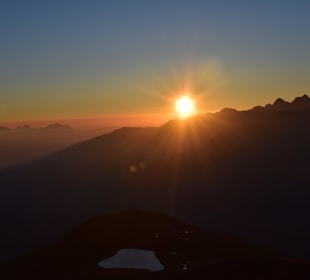 Sonnenaufgangswandertour und Ausblick