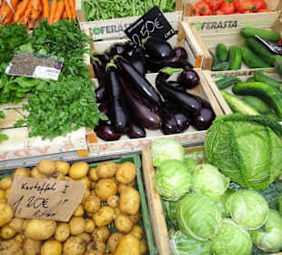 Impressionen vom Meraner Freitagsmarkt