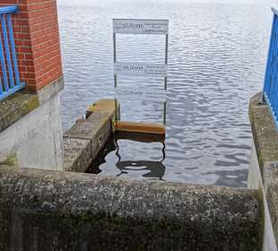 Wasserstände und Stauhöhe