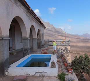 Schildkrötenbecken in der Villa Winter