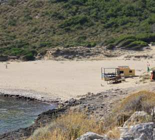 Blick auf die Imbiss-Bude