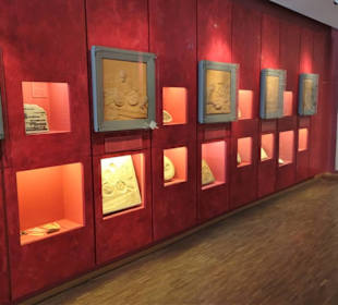 Im Museum des Café Niederegger