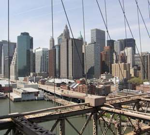 Widok z brooklin bridge