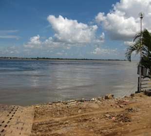 Mekong und Tonle Sap fliessen zusammen