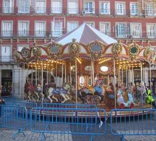 Carrousel en Navidad