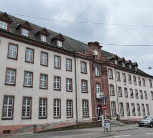 Blick zum Alten Postamt von Rastatt