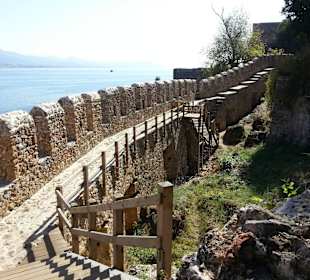 Die Mauer bei der Werft