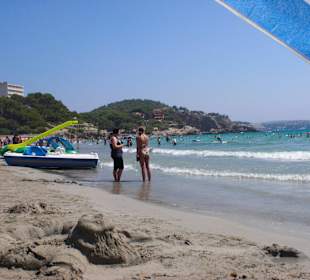 Strand in der Nähe der Villa Ana