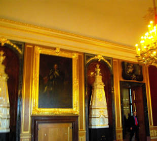 Die Kamine im Schloss