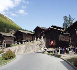 Alte Stadel in Saas Fee