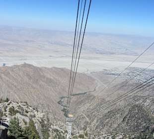 Ein Blick auf Palm Springs aus luftiger Höhe