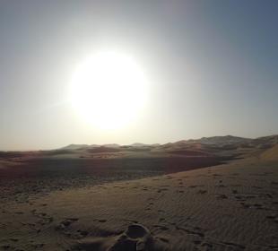 Sonnenaufgang in der Wüste