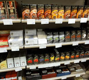 Blick auf das Sortiment