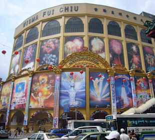 Shoppingcenter vor "China Town" In KualaLumpur