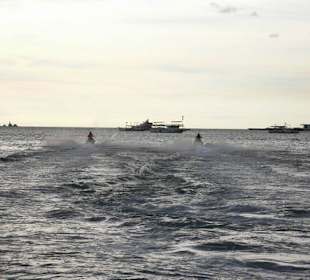 Jetski fahren an der Beach Road