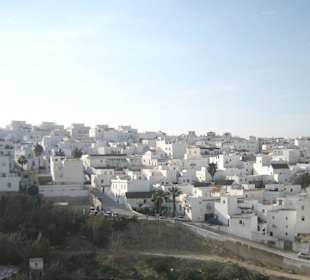 Blick auf Vejer von der Festung aus