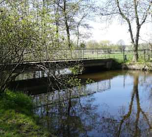 Über diese Brücke ging es weiter