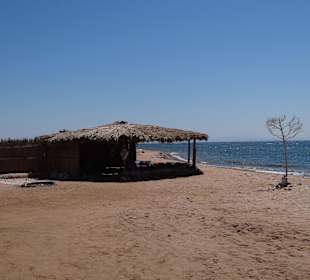 Dzika plaża za hotelem Happy Life Village