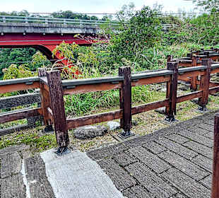 Brücke am Fanshuliao Canyon