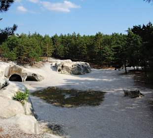 Sandhöhlen im Heers
