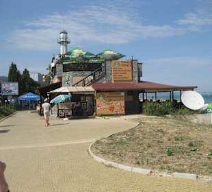 Am Goldstrand auf der Partymeile