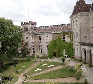 Widok na dziedziniec
