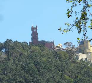Hoch auf dem Berg: Palacio de Pena
