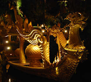 Fantasea Show goldener Drache