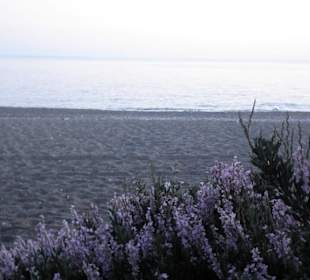 Strand vor Taverne Kleio