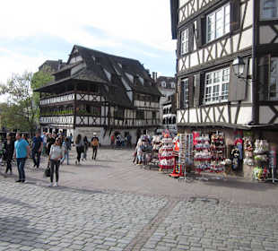 Altstadt Straßburg im Frühling