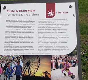 Touristischer Info-Point vor dem Baldinger Tor