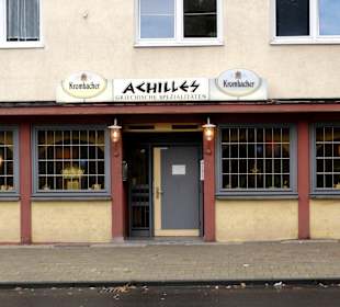 Eingang zum Restaurant Achilles