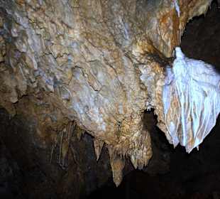 Detail der Sintergebilde