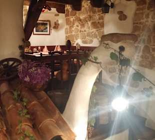 Gästebereich in der 2. Etage der Konoba