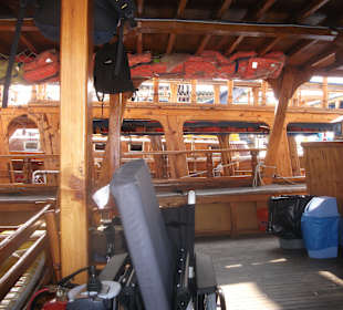 Auf dem Robinson Schiff