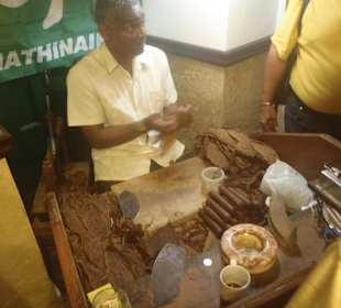 Zigarrengeschäft in Havanna