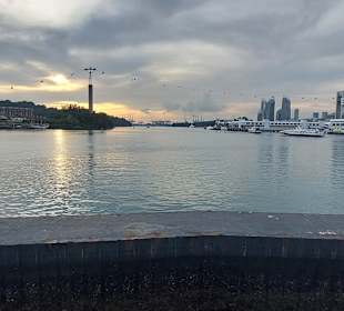 Ausblick Sentosa Boardwalk