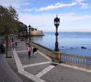 Blick auf Baluarte de la Candelaria