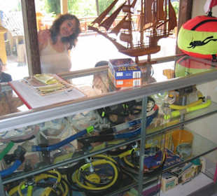 Le centre de plongée Amedscuba