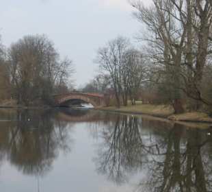 Unterwegs am See im Wilanów-Park