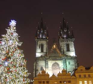 Weihnachten bei Nacht