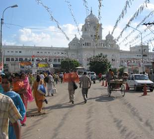 Zugang des Goldene Tempel