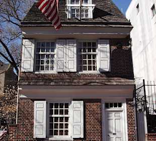 Hier entstand erste US  Flagge