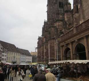Altstadt Freiburg Markt am Münster