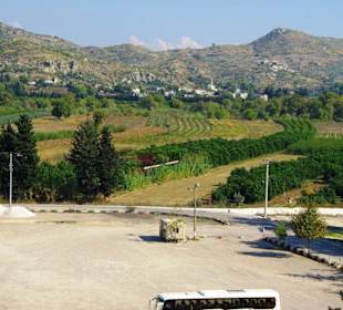 Aspendos An/Abfahrt Landschaft